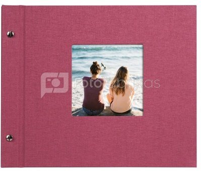 Album GOLDBUCH 26808 Bella Vista fuchsia, 30x25, 40psl, white pages
