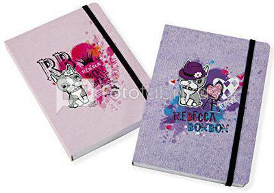 Album užrašų knygutė GB 46021 Rebecca Bonbon pink 7,6 x 10,2 cm 192 pages