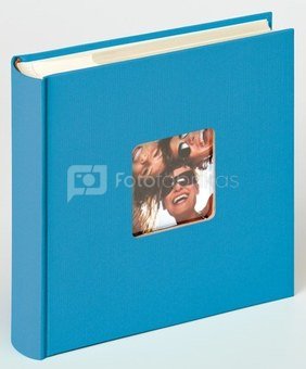 Album WALTHER ME-110-U Fun ocean blue 10x15 200, white pages | slip in | book bound | photo in cover
