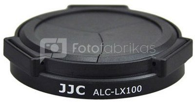 JJC ALC LX100 Zwart   Automatic Lens Cap voor Panasonic DMC LX100