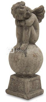 Angelas ant rutulio 28x10x11 cm 109652 iš paprastosios keramikos ddm