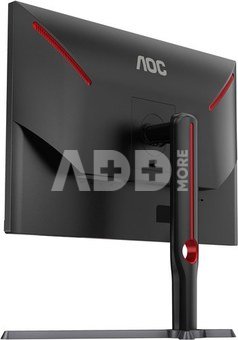 AOC | U27G3X/BK | 27 " | IPS | 3840 x 2160 pixels | 16:9 | 1 ms | Black | HDMI ports quantity 2 | 160 Hz