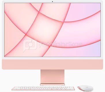 iMac 24” 4.5K Retina, Apple M1 8C CPU, 7C GPU/8GB/256GB SSD/Pink/INT