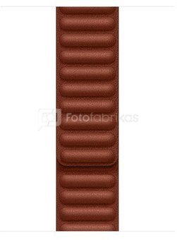 41mm Umber Leather Link - M/L