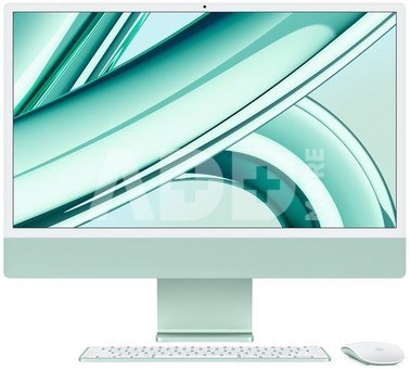 Apple iMac 24” 4.5K Retina, Apple M3 8C CPU, 10C GPU/8GB/256GB SSD/Green/INT Apple