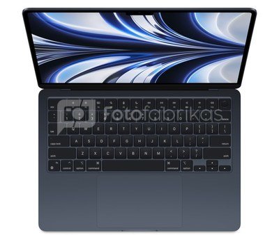 Apple MacBook Air Midnight, 13.6 ", IPS, 2560 x 1664, Apple M2, 8 GB, SSD 512 GB, Apple M2 10-core GPU, Without ODD, macOS, 802.11ax, Bluetooth version 5.0, Keyboard language English, Keyboard backlit, Warranty 12 month(s), Battery warranty 12 month(s), Liquid Retina display