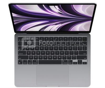 Apple MacBook Air Space Grey, 13.6 ", IPS, 2560 x 1664, Apple M2, 8 GB, SSD 512 GB, Apple M2 10-core GPU, Without ODD, macOS, 802.11ax, Bluetooth version 5.0, Keyboard language English, Keyboard backlit, Warranty 12 month(s), Battery warranty 12 month(s), Liquid Retina display
