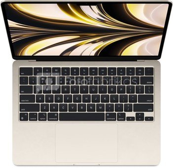 Apple MacBook Air Starlight, 13.6 ", IPS, 2560 x 1664, Apple M2, 8 GB, SSD 256 GB, Apple M2 8-core GPU, Without ODD, macOS, 802.11ax, Bluetooth version 5.0, Keyboard language English, Keyboard backlit, Warranty 12 month(s), Battery warranty 12 month(s), Liquid Retina display