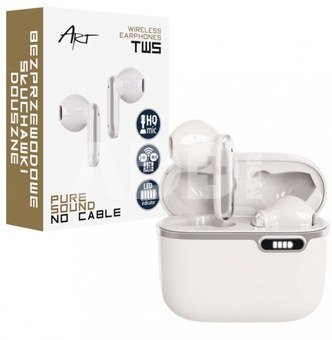 ART ART BT headphones with HQ microphone TWS(USB-C