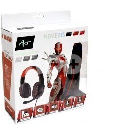 ART Gaming headphones with microphone NEMEZIS