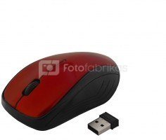 ART USB wireless optical AM-92E mouse red