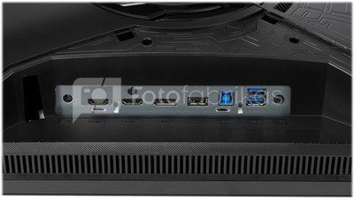 Asus HDR Gaming Monitor ROG Strix XG27AQ 27 ", IPS, WQHD, 2560 x 1440 pixels, 16:9, 1 ms, 400 cd/m², Black, DisplayPorts quantity 1, HDMI ports quantity 2