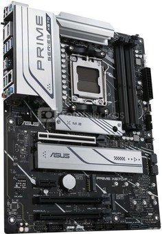 Asus PRIME X670-P Processor family AMD, Processor socket AM5, DDR5 DIMM, Memory slots 4, Supported hard disk drive interfaces  SATA, M.2, Number of SATA connectors 6, Chipset AMD X670, ATX