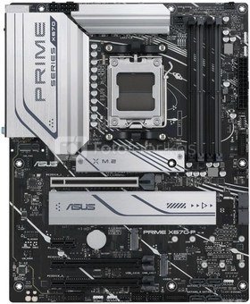 Asus PRIME X670-P Processor family AMD, Processor socket AM5, DDR5 DIMM, Memory slots 4, Supported hard disk drive interfaces  SATA, M.2, Number of SATA connectors 6, Chipset AMD X670, ATX