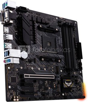 Asus TUF GAMING A520M-PLUS Processor family AMD, Processor socket AM4, DDR4, Memory slots 4, Supported hard disk drive interfaces  SATA, M.2, Number of SATA connectors 4, Chipset AMD A520, Micro ATX