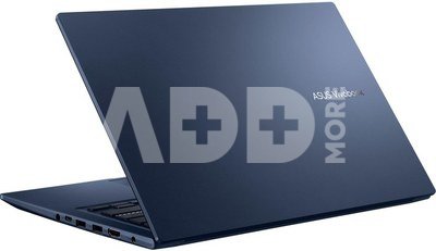 Asus Vivobook 14 X1402ZA-EB109W Quiet Blue, 14 ", IPS, FHD, 60 Hz, 1920 x 1080 pixels, Anti-glare, Intel Core i3, i3-1220P, 8 GB, DDR4 on board, SSD 512 GB, Intel UHD Graphics, No Optical Drive, Windows 11 Home in S Mode, 802.11ax, Bluetooth version 5.0, Keyboard language Russian, Keyboard backlit, Warranty 24 month(s), Battery warranty 12 month(s)