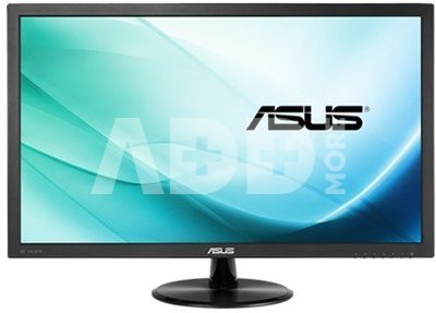 ASUS VP247H 23.8" WIDE LED LCD / Non-glare / 0.2715 / 1920x1080 / 100M:1/ 1ms / H=170 V=160 / 250cdq / HDMI / D-Sub / DVI-D / Speakers 1.5W x 2 Stereo RMS / VESA Wall Mounting / Tilt / Black