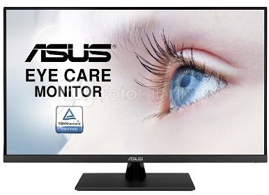 Asus VP32UQ 31.5 ", IPS, 4K UHD, 3840 x 2160 pixels, 16:9, 4 ms, 350 cd/m², Black, DisplayPorts quantity 1, HDMI ports quantity 1