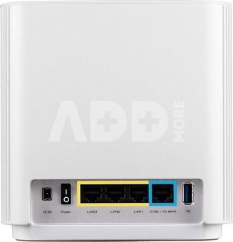 ASUS ZenWiFi AX (XT8) AX6600 Wi-Fi 6 Tri-Band Mesh Router, White Asus