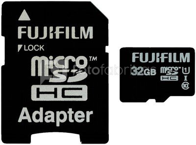 Fujifilm 32GB microSDHC Card High Professional Class 10 UHS-I
