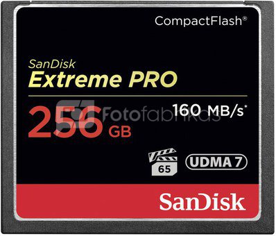 SanDisk Extreme Pro CF 256GB 160MB/s SDCFXPS-256G-X46