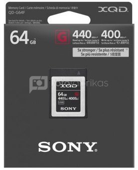 Atminties kortelė Sony XQD Memory Card 64GB G