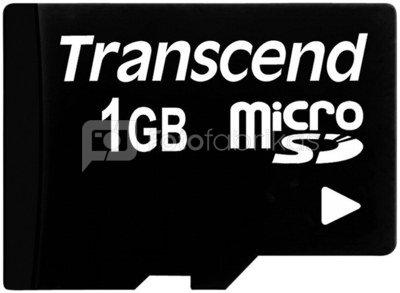 Transcend microSD 1GB + SD-Adapter