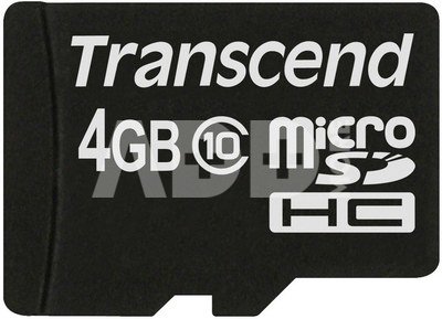 Transcend microSDHC 4GB Class 10