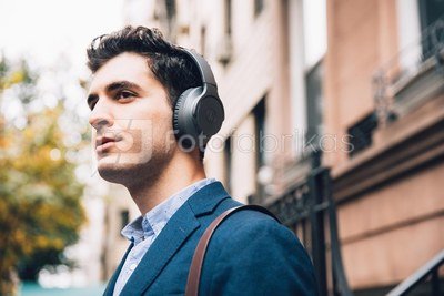 Audio Technica Wireless Noise Cancelling Headphones ATH-ANC700BTBK Headband/On-Ear, Bluetooth, Microphone, Black, Noice canceling, Wireless