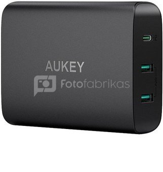AUKEY Charger ultrafast PA-Y12 3xUSB Power Delivery 3.0 7.8A 72W