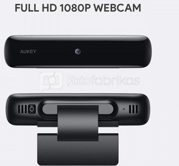 Aukey PC-W1 Webcam, Black