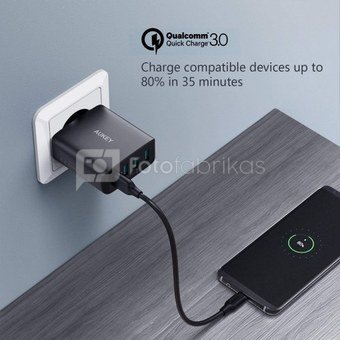 AUKEY Ultrafast wall charger PA-T18 4xUSB Quick Charge 3.0 10.2A 42W