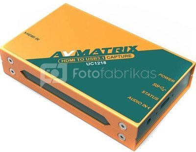 AVMATRIX HDMI to USB 3.0 Video Capture Device UC1218