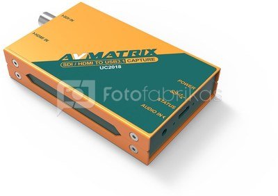 Avmatrix UC2018 HDMI and SDI to USB3 Video Capture Box