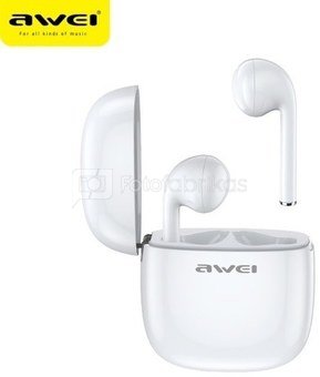 AWEI Earphones Bluetooth T28 TWS+docking White