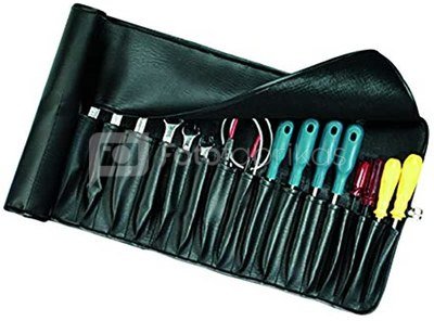B&W Tool Case Type Merkur black with 20 Tool Pockets