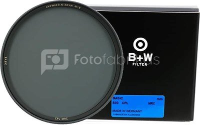 B+W Filter Basic Pol Circular MRC 86mm