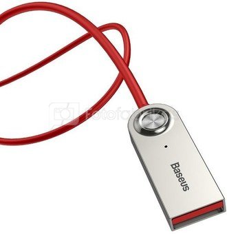Baseus Bluetooth 5.0 Audio Adapter USB, AUX (Red)