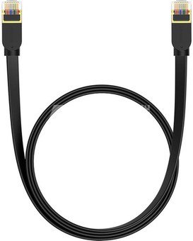 Baseus Cat 7 UTP Ethernet RJ45 Cable Flat 1,5m black