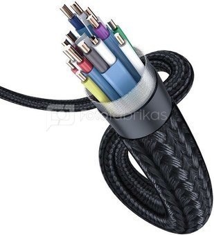 Baseus Enjoyment Series 4K Male To 4K Male Cable 2m Dark gray