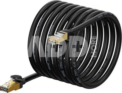 Baseus Ethernet RJ45, 10Gbps, 10m network cable (black)