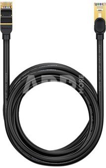 Baseus Ethernet RJ45, 10Gbps, 5m network cable (black)