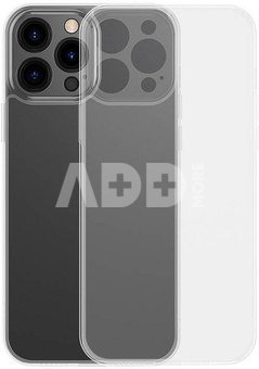 Baseus Frosted Case for iPhone 13 Pro Max (transparent) + tempered glass