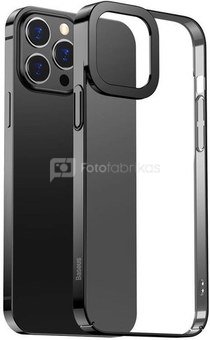 Baseus Glitter Transparent Case for iPhone 13 Pro (black)