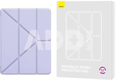 Baseus Minimalist Series ochranné pouzdro pro IPad Air 4/Air 5 10,9" (fialové)