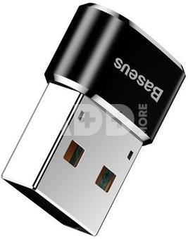 Baseus USB Male To Type-C Female Adapter Converer black