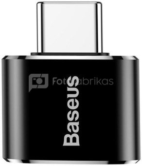 Baseus USB to USB Type-C Adapter 2.4A (Black)