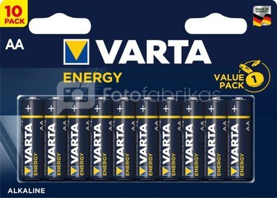 Baterijos LR6 Varta Energy 10xAA