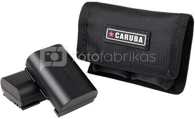 Caruba Battery Holder 2 pieces Zwart