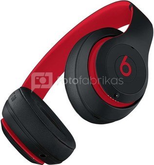Beats wireless headset Studio3, defiant black/red